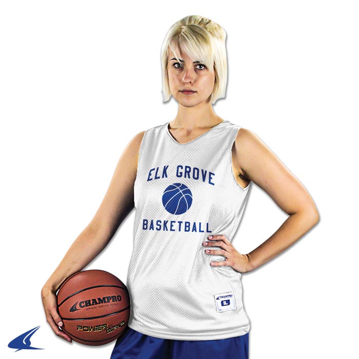Champro BBJPW Womens Reversible Mesh Basketball Jersey