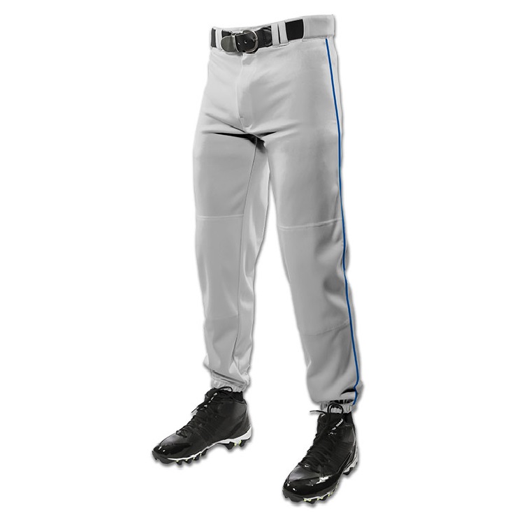 Champro BP91 Baseball Pants w/ Piping Elastic Bottom Hems