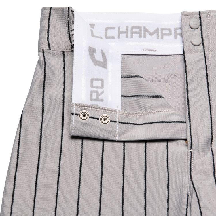 Champro Pinstripe Baseball Pants Elastic Bottom Knitted In Pinstripes BPPIN