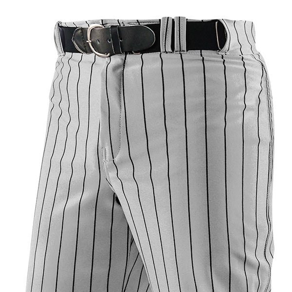 Champro Pinstripe Baseball Pants Elastic Bottom Knitted In Pinstripes BPPIN