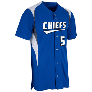 Champro BS33 Dri-Gear Full Button Baseball Jersey