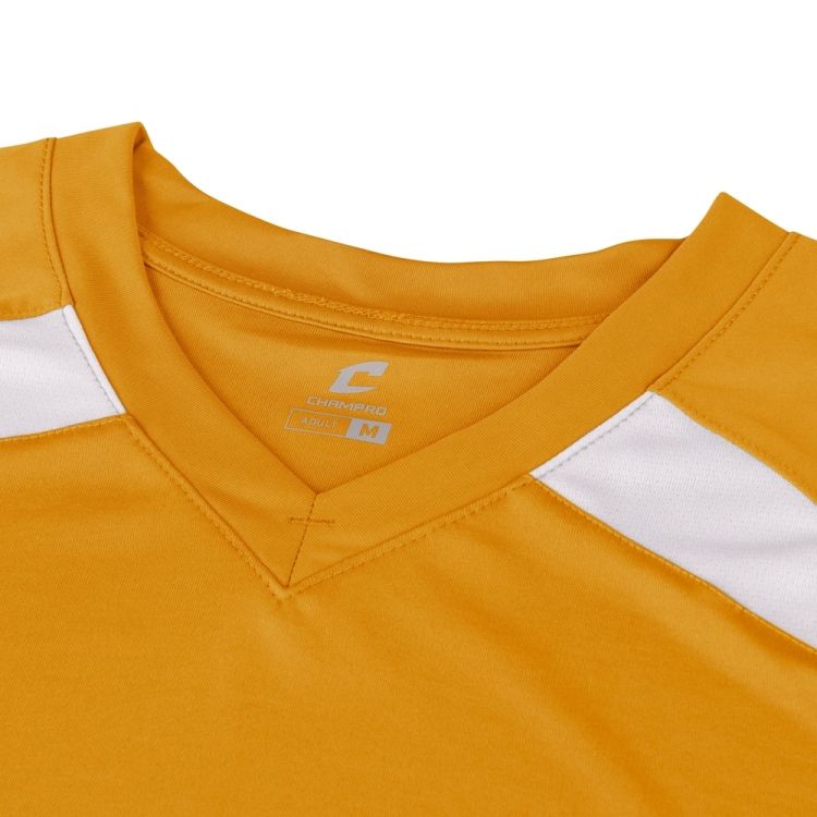 Maglia Da Basket Donna Champro Muscle Dri-GEAR – Tessuto Interlock Traspirante, Colletto A V