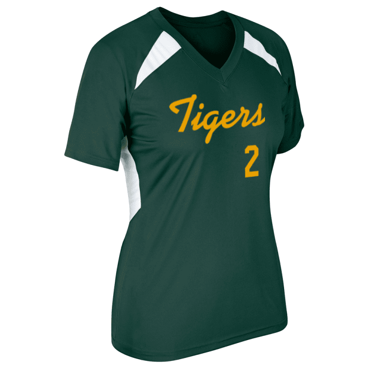 s Baseball Jersey Polyester V-Neck Shirt - Champro