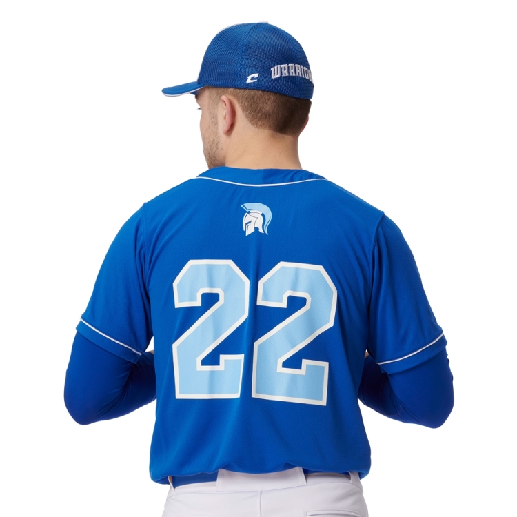 Champro Top Spin Lightweight Men's Baseball Jersey - 100% Polyester With Mesh Inserts, DRI-GEAR Technology - View #4