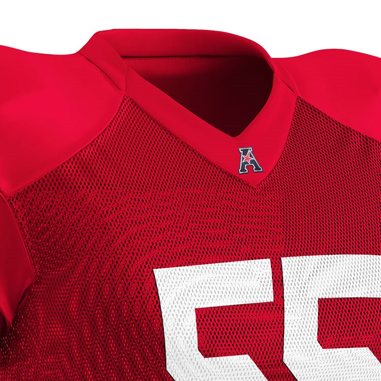 Polyester Porthole Mesh Practice Football Jersey by Champro Sports