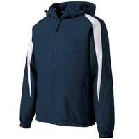 navy / white