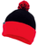 navy / red