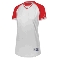 white / red