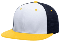 white / navy / gold