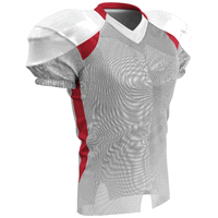white / red