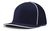 navy / white