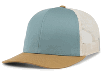 smoke blue - beige / amber