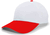 white / red