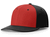 red panel / black