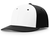 white panel / black