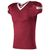 maroon / white