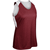 maroon / white