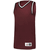 maroon - black / white
