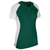 dark green / white