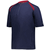 navy / red