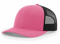 hot pink / black