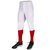 white / scarlet