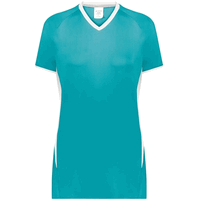 teal / white