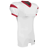 white / red