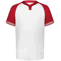 white / red