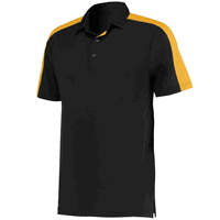 black / gold