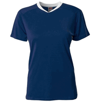 navy / white
