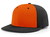 orange panel / black
