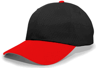 black / red