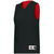 black / red