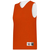 burnt orange / white