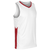 white / red