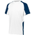 white / navy