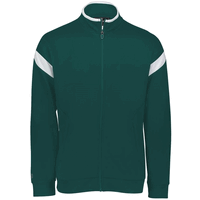 dark green / white
