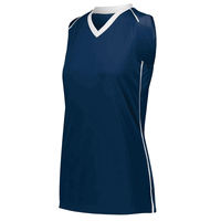 navy / white