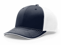 navy / white