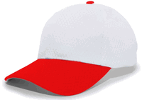 white / red