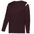 maroon / white