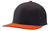 black / orange