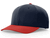 navy / red