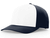 white panel / navy