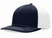 navy / white