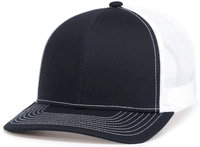 navy / white