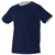 navy / white
