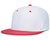 white / red