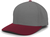 graphite / maroon